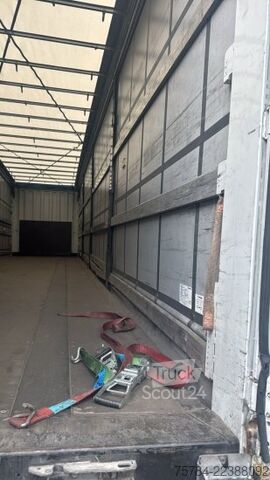 Odprta polprikolica s ponjavo KRONE SD STANDARD CURTAINSIDER,  PALETTENKASTEN, LIFTACHSE, MIETKAUF MGL.