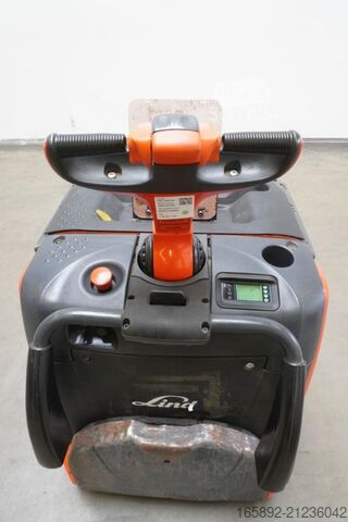 Stovintis elektrinis padėklų vežimėlis Linde T 20 AP 131