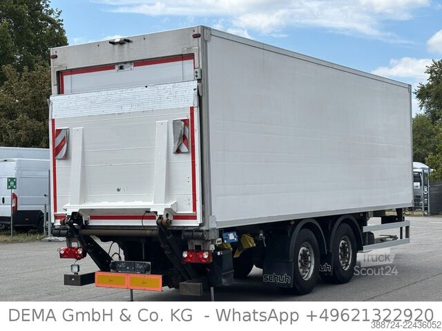 Remorque à caisse  SCHUH  ASZ13004*LBW*Durchladesystem**SAF*Tandem*