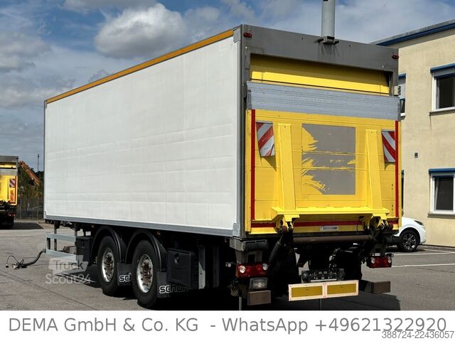 Remorque à caisse  SCHUH  ASZ13004*LBW 2000kg*SAF-Achsen*Tandem*