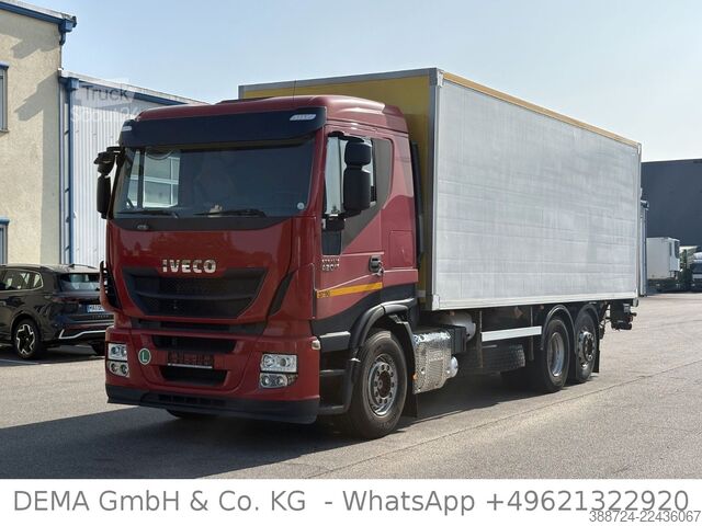 Camion caisson IVECO Stralis*AHK*LBW*Liftachse*Klima*Kühlbox*E-Rad*