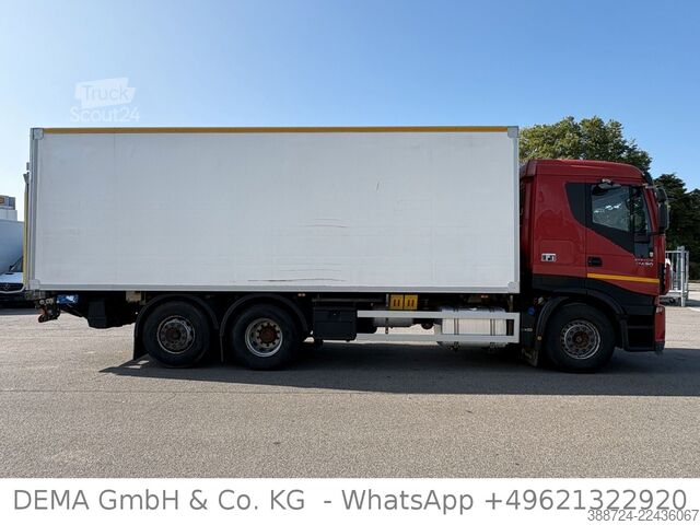 Camion caisson IVECO Stralis*AHK*LBW*Liftachse*Klima*Kühlbox*E-Rad*
