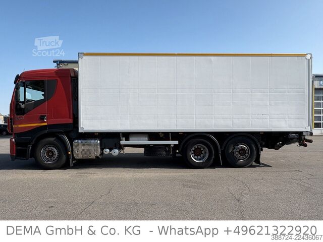Camion caisson IVECO Stralis*AHK*LBW*Liftachse*Klima*Kühlbox*E-Rad*