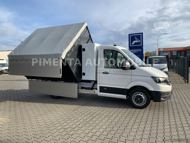 Трёхсторонний самосвальный фургон VOLKSWAGEN Crafter 50 3-S-KIPPER GESCHLOSSEN TEMP AHK KLIMA