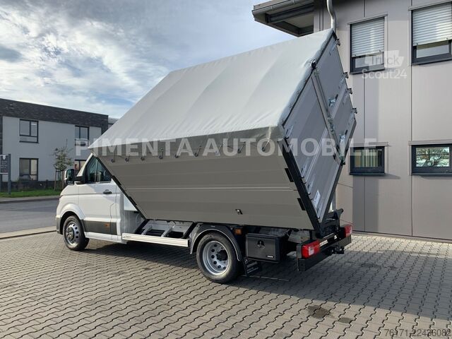 Трёхсторонний самосвальный фургон VOLKSWAGEN Crafter 50 3-S-KIPPER GESCHLOSSEN TEMP AHK KLIMA