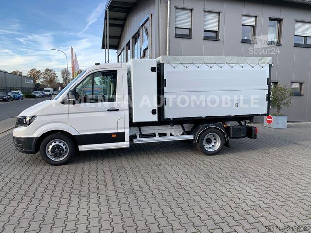 Трёхсторонний самосвальный фургон VOLKSWAGEN Crafter 50 3-S-KIPPER GESCHLOSSEN TEMP AHK KLIMA