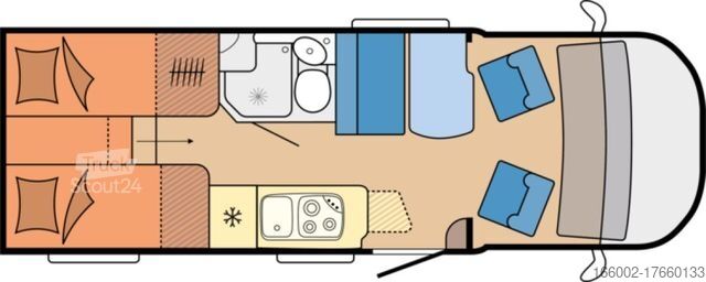 Camping-car semi-intégré HOBBY Optima ONTOUR Edition V65 GE 140 PS Sofort liefe