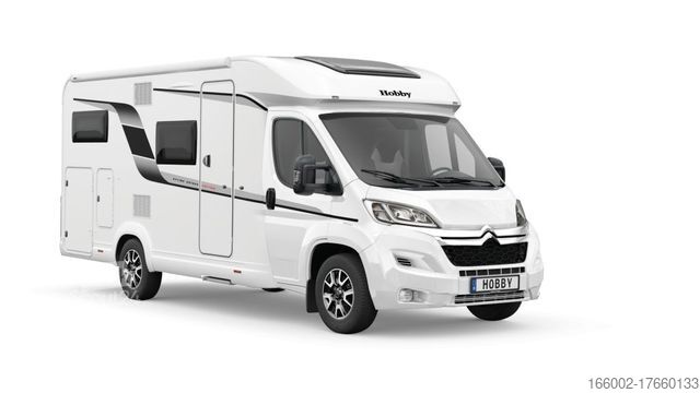 Camping-car semi-intégré HOBBY Optima ONTOUR Edition V65 GE 140 PS Sofort liefe