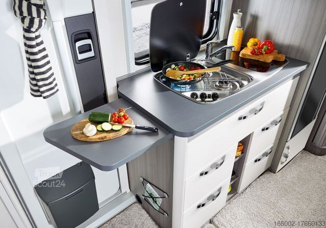 Camping-car semi-intégré HOBBY Optima ONTOUR Edition V65 GE 140 PS Sofort liefe