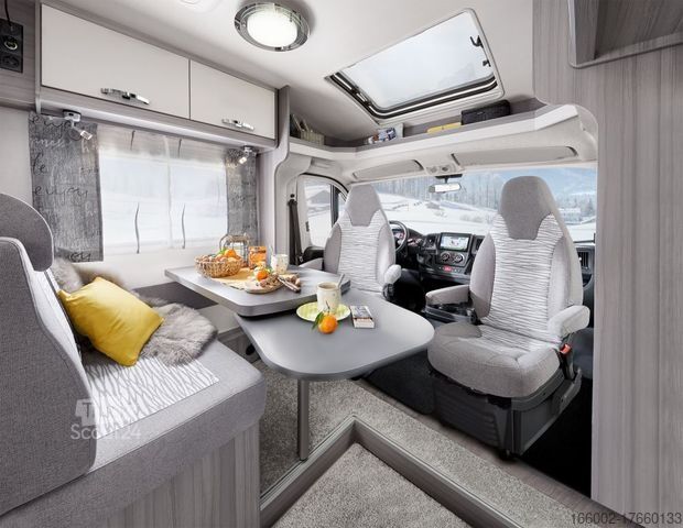 Camping-car semi-intégré HOBBY Optima ONTOUR Edition V65 GE 140 PS Sofort liefe