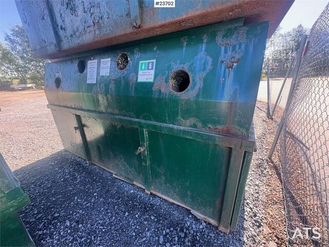   Container for glass and metal