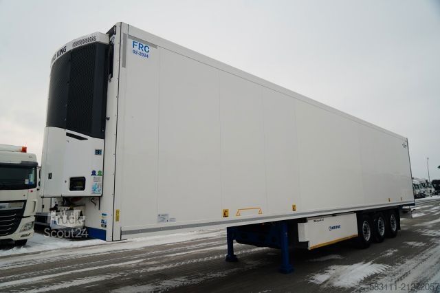 Рефрижераторный полуприцеп KRONE CH?ODNIA / THERMO KING  / O? PODNOSZONA / KOSZ N