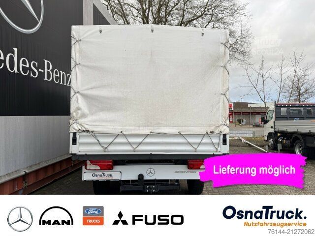 Fourgon pick-up MERCEDES-BENZ Sprinter 215 CDI DOKA,PritschePlane Klima, AHK