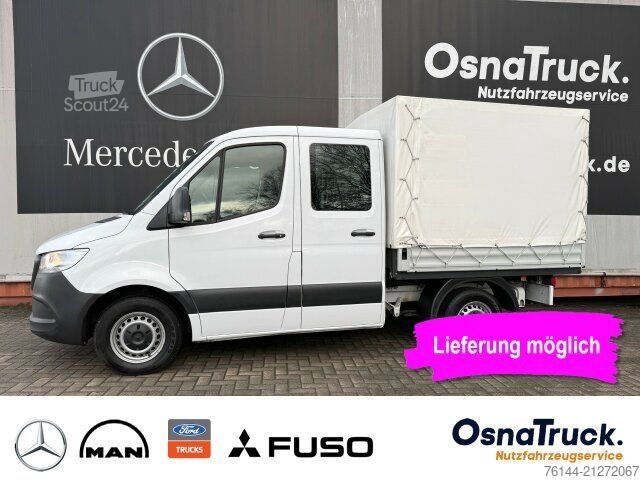 Fourgon pick-up MERCEDES-BENZ Sprinter 215 CDI DOKA,PritschePlane Klima, AHK