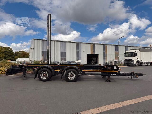 Transporte de contenedores Kögel ZW 18 Lafette SAF Achsen 15.910kg Nutzlast