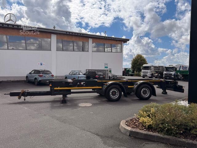 Transporte de contenedores Kögel ZW 18 Lafette SAF Achsen 15.910kg Nutzlast