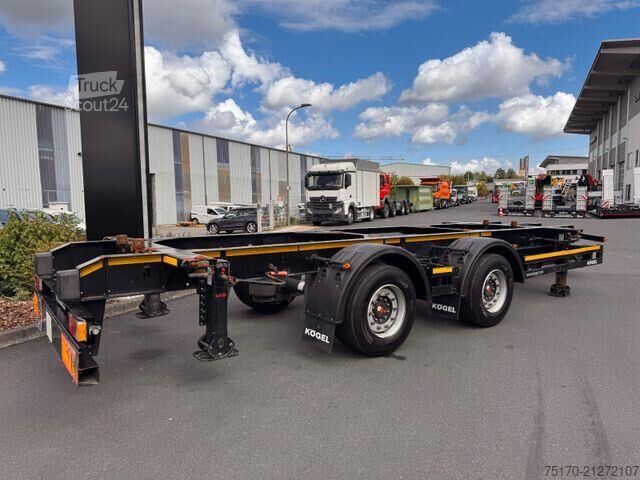 Transporte de contenedores Kögel ZW 18 Lafette SAF Achsen 15.910kg Nutzlast