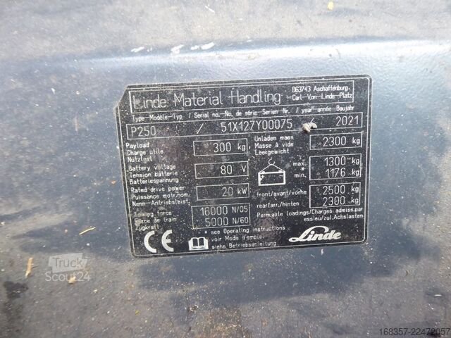 رافعة شوكية Linde P250SWB