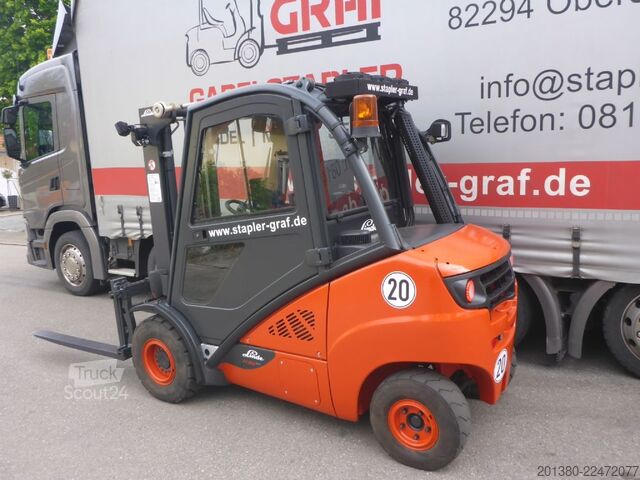 Empilhadeira frontal Linde H35 D