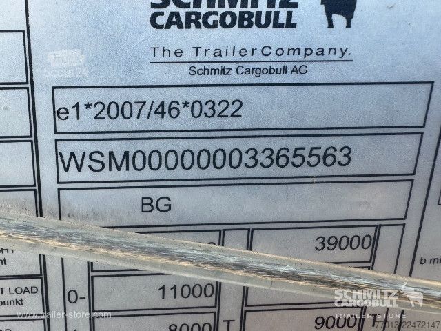 Odprta polprikolica s ponjavo Schmitz Cargobull Curtainsider Standard