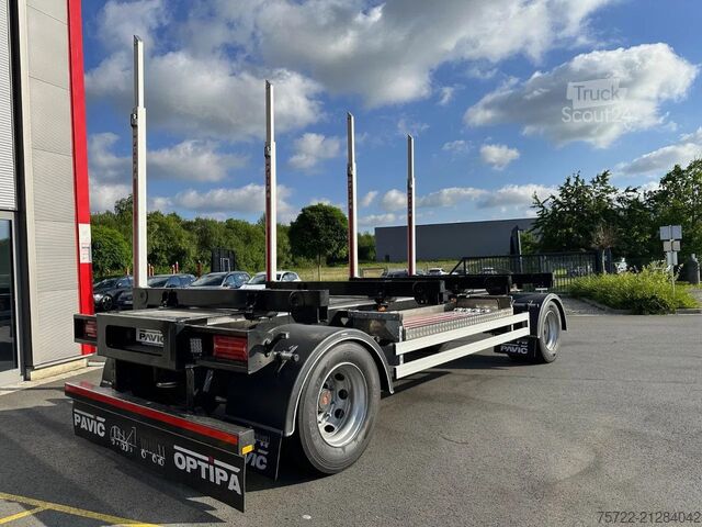 Transportator de lemn PAVIC HTA 20 66Z 2-Achs Kurzholz Schnellwechsel NEU H...