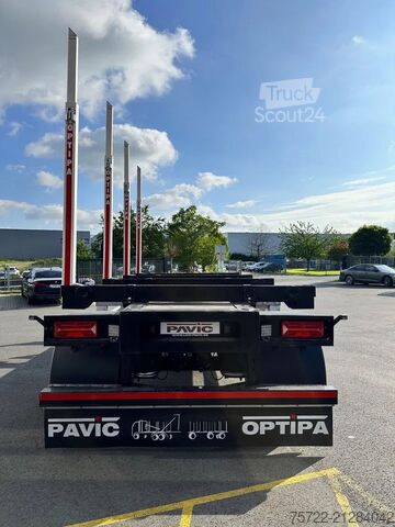 Transportator de lemn PAVIC HTA 20 66Z 2-Achs Kurzholz Schnellwechsel NEU H...