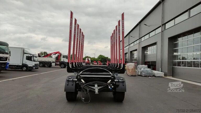 Transportator de lemn PAVIC HTA 27 68 Blatt/Blatt 3-Achser Schemel OPTIPA H...