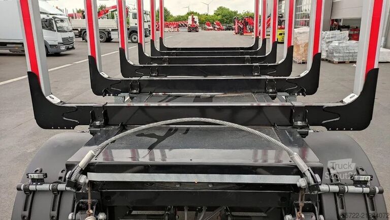 Transportator de lemn PAVIC HTA 27 68 Blatt/Blatt 3-Achser Schemel OPTIPA H...