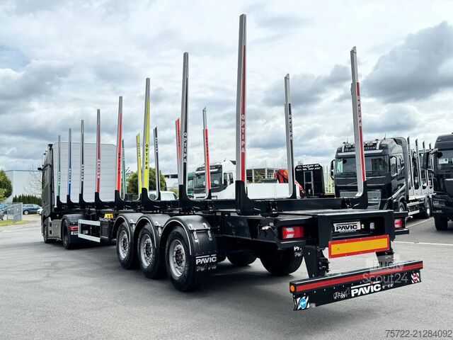 Transportator de lemn PAVIC HTS 24 Kurzholz Schemel Auflieger  SONDERPREIS!...