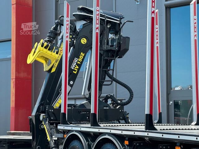 Transporteur de bois Volvo FH 540 BL 6x4 Plattform Kran Epsilon / TajfunLiv