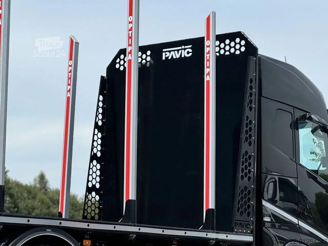 Transporteur de bois Volvo FH 540 BL 6x4 Plattform Kran Epsilon / TajfunLiv