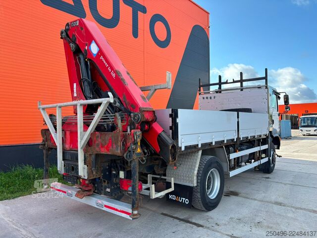 الجسم المفتوح MAN TGM 18.340 4x4 HMF 1720-K5 / PLATFORM L=5009 mm