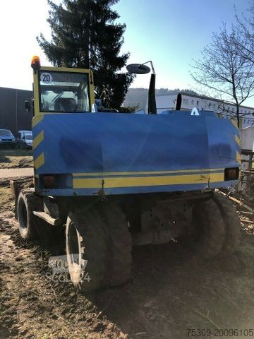 Mobiele graafmachine O&K MH Plus Knickmatic & Hammerleitung + 5 Löffel