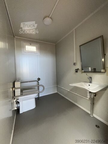 Scheepscontainer Sanitärcontainer | Behindertengerechter Modell Behinderten WC
