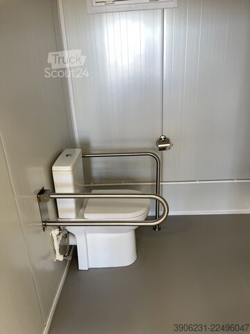 Scheepscontainer Sanitärcontainer | Behindertengerechter Modell Behinderten WC