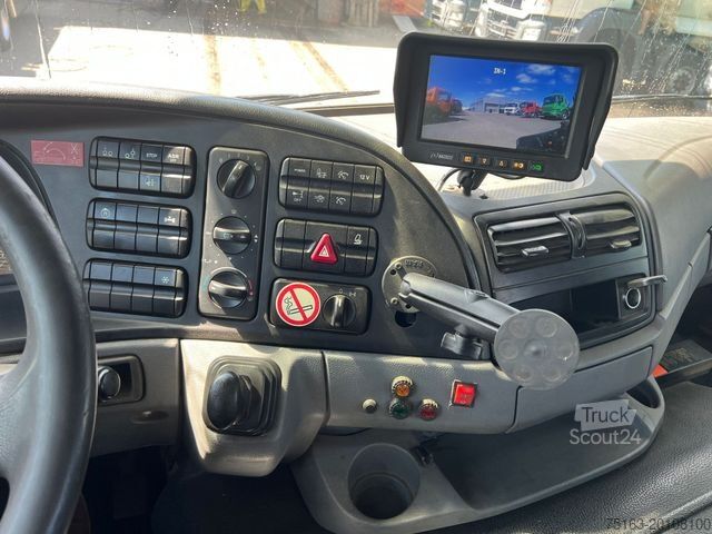 Roll-off tipper truck MERCEDES-BENZ Actros 2541 L6x2 Abrollkipper mit Kran Funk+Grei