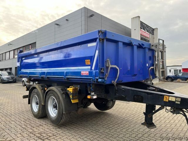 Driezijdige kipperaanhanger MEILLER Tandemkippanhänger MZDA 18/22 Kippanhänger Lifta