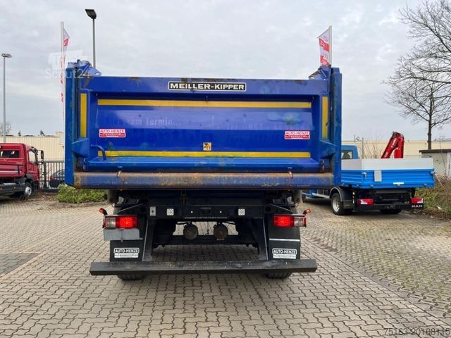 Driezijdige kipperaanhanger MEILLER Tandemkippanhänger MZDA 18/22 Kippanhänger Lifta