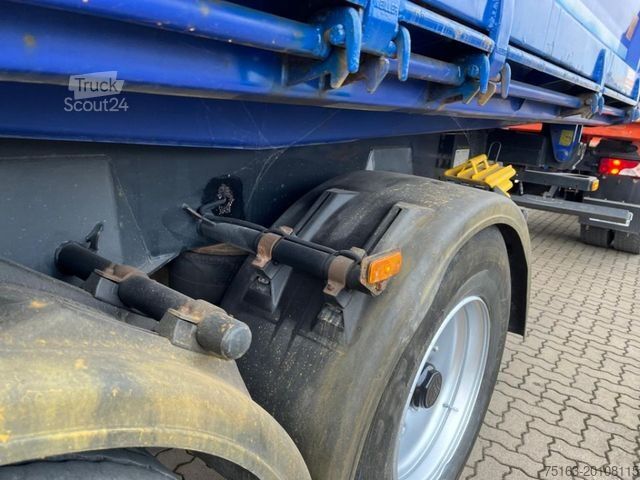 Driezijdige kipperaanhanger MEILLER Tandemkippanhänger MZDA 18/22 Kippanhänger Lifta