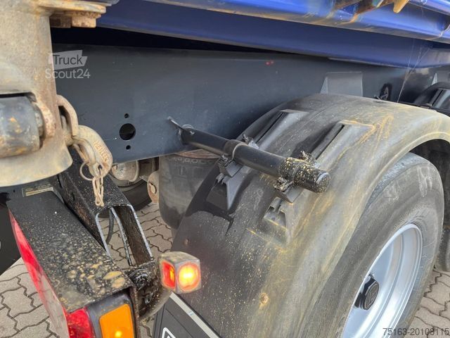 Driezijdige kipperaanhanger MEILLER Tandemkippanhänger MZDA 18/22 Kippanhänger Lifta