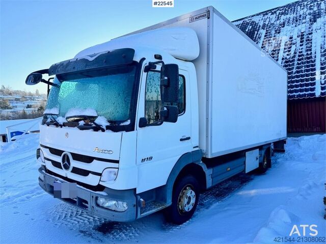 Kuffert Mercedes-Benz Atego 818 Box Truck – 171,000 km