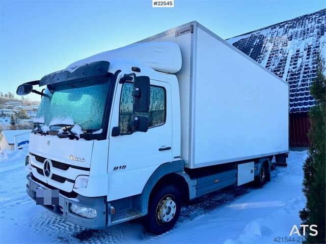 Kuffert Mercedes-Benz Atego 818 Box Truck – 171,000 km