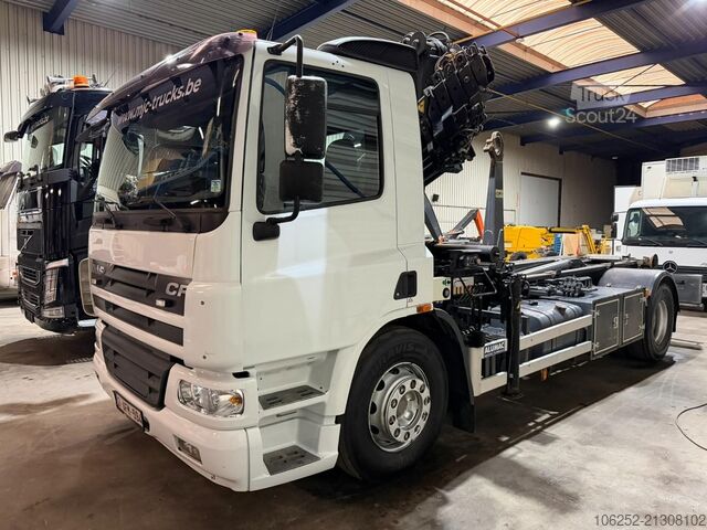 Sistema de brazo de gancho DAF CF 75.250 HOOKLIFT + CRANE HIAB 175-4 - A/C - 3...