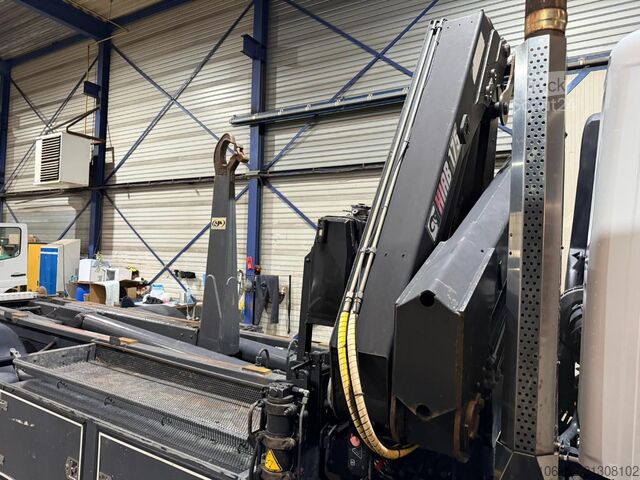 Sistema de brazo de gancho DAF CF 75.250 HOOKLIFT + CRANE HIAB 175-4 - A/C - 3...