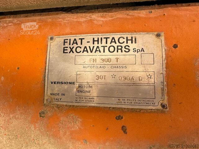 Excavadora sobre orugas Fiat-Hitachi FH 300 T
