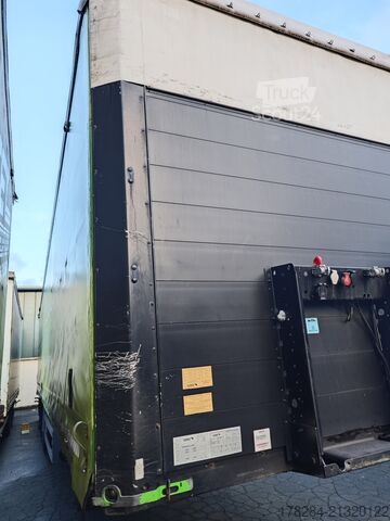 Naczepa otwarta z plandeką Schmitz Cargobull S01 QuickSlide Liftachse Palettenanschl