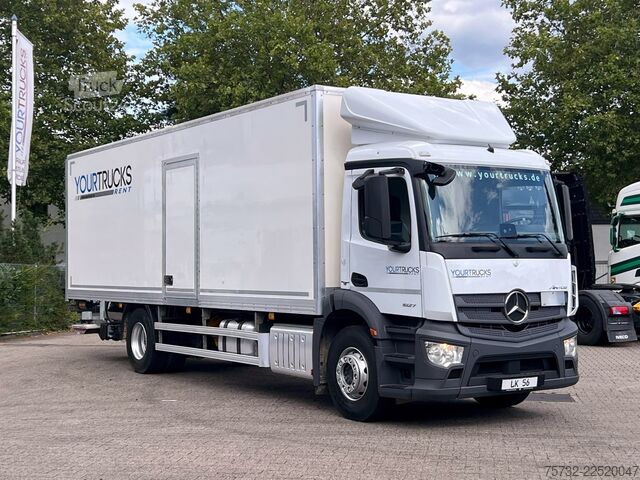 Kutu kamyonu Mercedes-Benz Antos 1827 E6 Koffer 8,5m LBW S.Tür 713.000 km