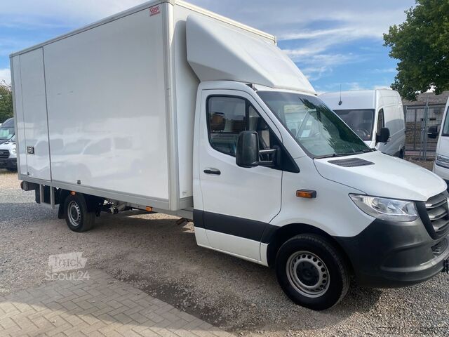 شاحنة صندوقية MERCEDES-BENZ Sprinter III,Koffer mitLBW,Klima,Leder,Automatic