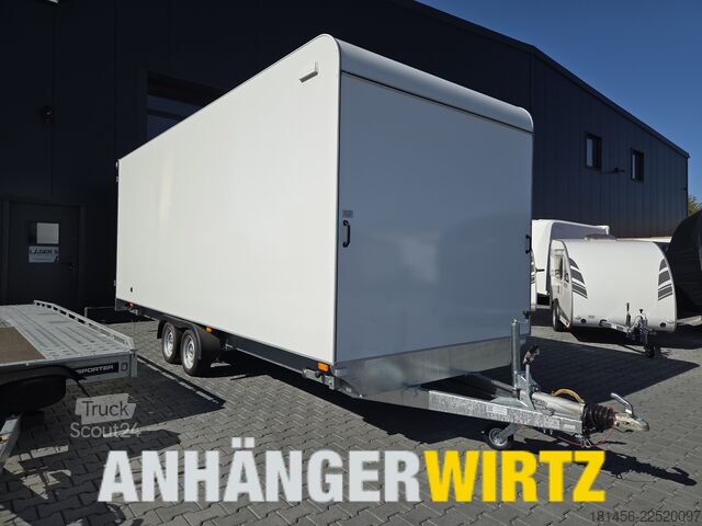 Araba römorku trailershop XXL 600x230x220cm aero 100km/H 3500kg