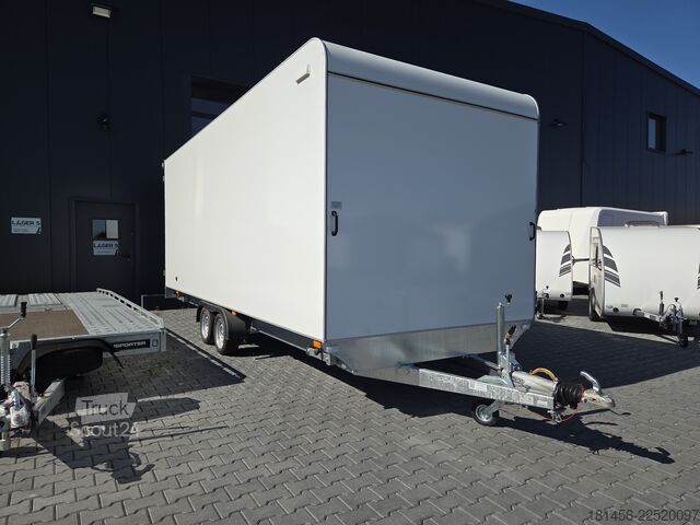 Araba römorku trailershop XXL 600x230x220cm aero 100km/H 3500kg